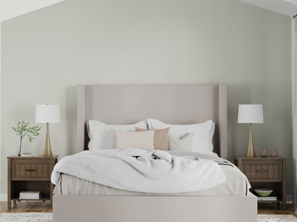 Lev - Bedside Table - Smoky Brown