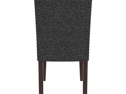 Upholstered Dining Chair With High Back Design (Set of 2)