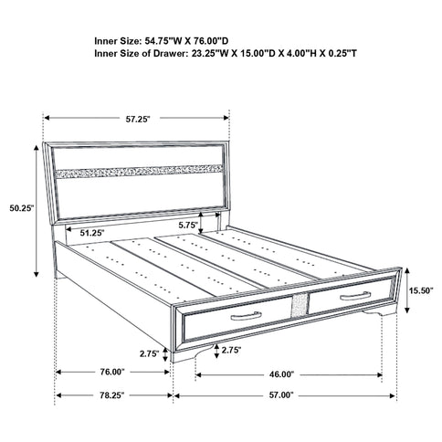 Annie - 4 Piece Bedroom Set