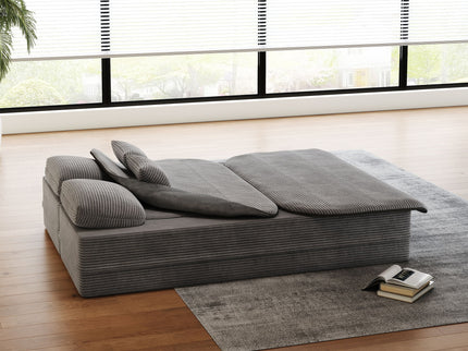 2 In 1 Foldable Sofa Bed With Multi Functional Blanket