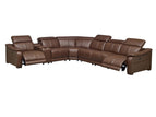 Dark Brown / 6 Seater LAF Sectional