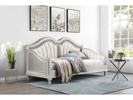 Aurelia - Twin Daybed With Trim Upholstery - Oak