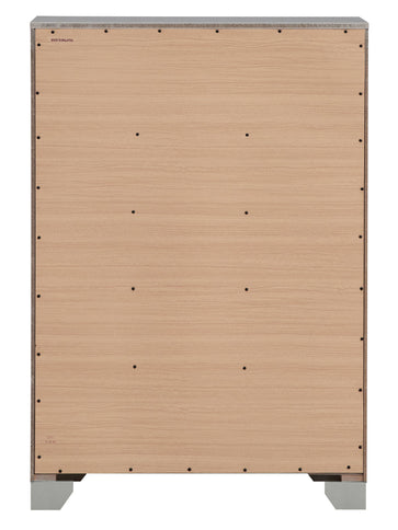 Madison - Chest - Silver Champagne