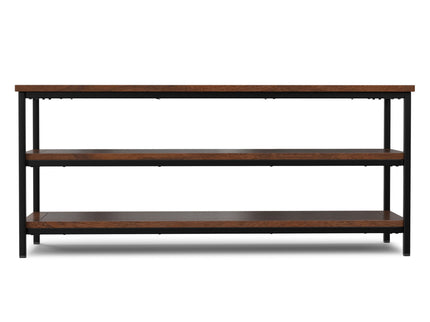 Skyler - TV Media Stand - Dark Cognac Brown