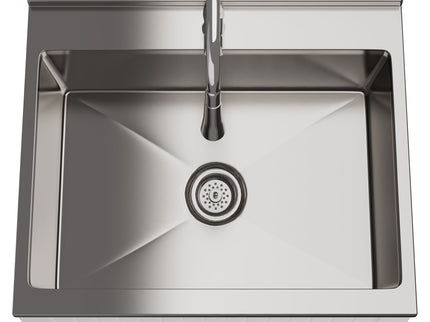 Beckham - Laundry Cabinet & Faucet And Stainless Steel Sink
