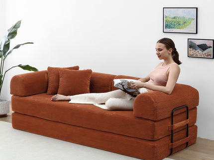 Convertible Foldable Floor Sofa Bed For Living Room
