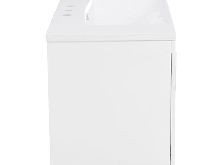 Wall Mounted Bathroom Vanity With Sink, Floating Storage Cabinet With 2 Drawers