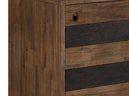 Clarkson - Medium Storage - Rustic Natural Aged Brown