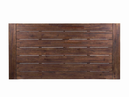 Outdoor Sandblast Finish Acacia Wood Dining Table