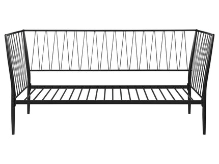 Vertigo - Twin Daybed With Slatted Support - Matte Black