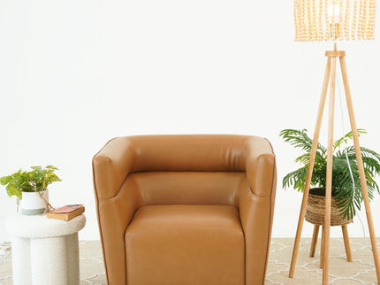 Callan - Swivel Chair - Tan