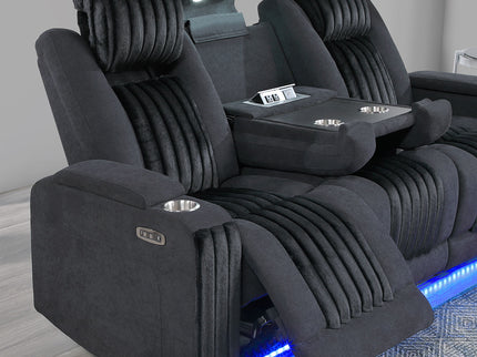 Duran - Power Reclining Sofa With Power Headrest