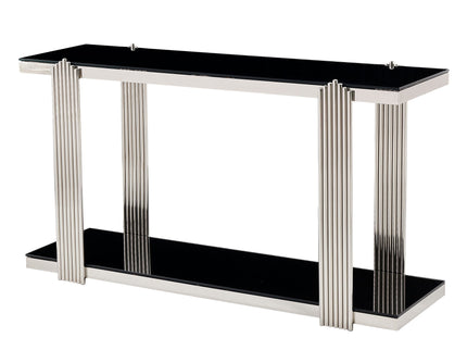 Console Table With Double Tier Storage