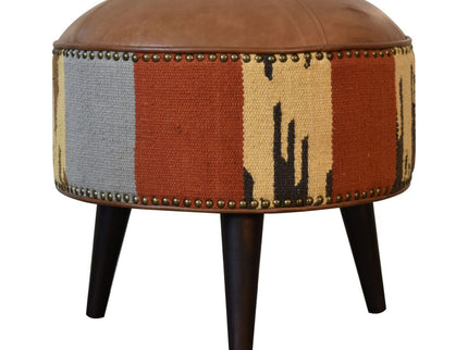 Footstool - Brown