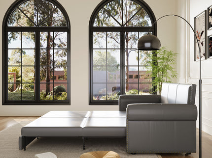 Chesterfield Sofa & Pull Out Bed