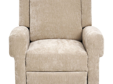 Manual Recliner Chair With Swivel Rocker Function, Dual Recline Angles