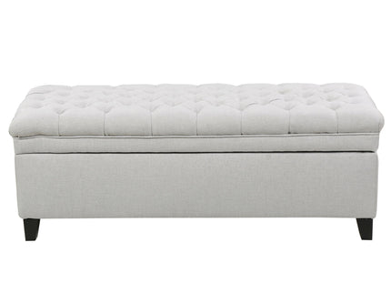 Juliana - Storage Ottoman With Birch Legs