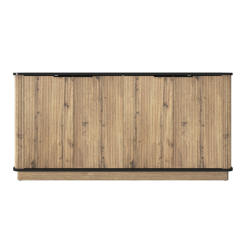 Multi Functional Sideboard, An Ideal Choice For TV And Tableware Storage In Modern Homes - Black