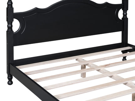 Platform Bed Frame With Slat Support