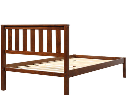 Platform Bed With Headboard, Footboard, Slat Support