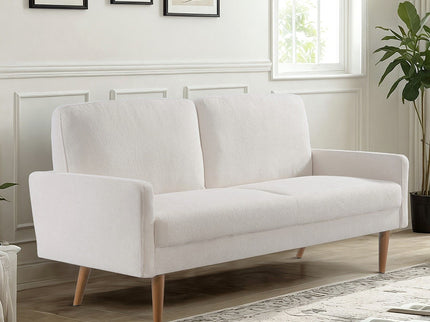 Sofa, European Style With Sleek Design, Modern & Vintage Flair, Upholstered 3 Seater Couch