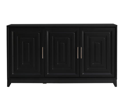 TV Stand, Media Console Cabinet With 2 Spacious Storage Space
