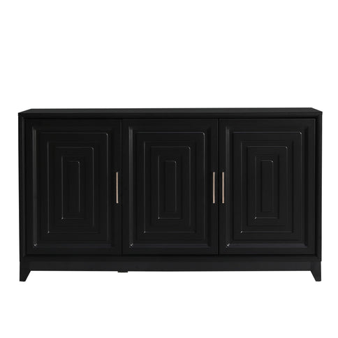 TV Stand, Media Console Cabinet With 2 Spacious Storage Space