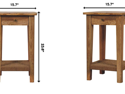 Rope 1 Drawer Table