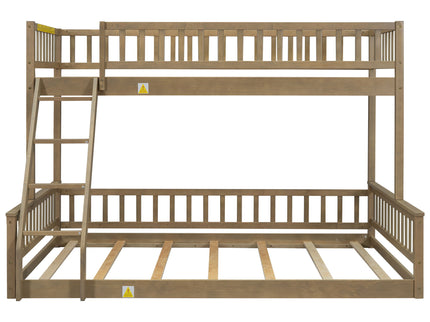 Bunk Bed With Ladder And Guardrails