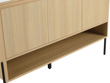 Modern Bathroom Vanity Combo With Single Resin Sink And Storage Cabinet