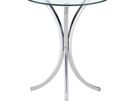 Claudia - Side Table - Chrome