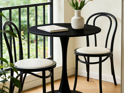 Round Dining Table With Tulip Style Base