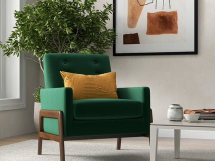 Cole - Solid Wood Lounge Chair