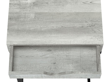Accent Table, C - Shaped Contemporary Elegant Desig