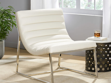 Wilmouth - Roll Occasional Chair - White