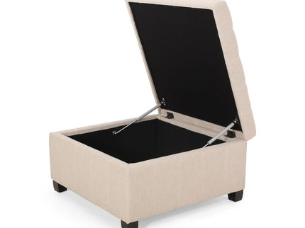 Isabella - Contemporary Ottoman With Storage