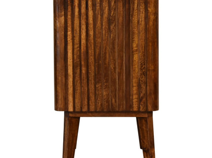 Reeve - Nightstand, 2 Drawers - Chestnut