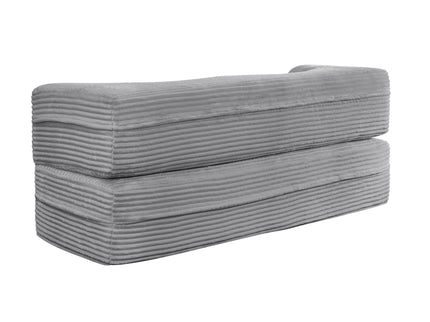 Floor Convertible Sleeper Sofa Bed With 2 Pillows