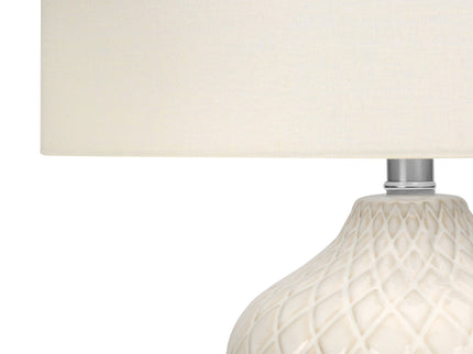 Lighting, Table Lamp, Transitional - Cream
