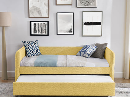Upholstered Daybed With Pop Up Trundle