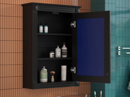 Wall Mounted Bathroom Storage Medicine Cabinet For Over Toilet With Mirror