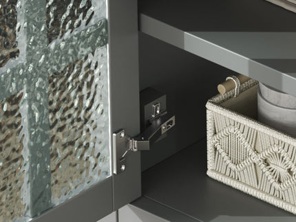 Bathroom Vanity With Ceramic Sink, Adjustable Shelf & Tip Out Tray