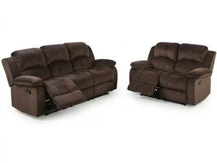 Modern Style Living Room Set With Reclining