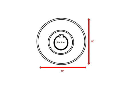 Reinforced - Outdoor Fire Pit Versatile Design