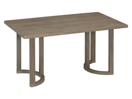 Rectangular Dining Table Set For 6 With Upholstered Barrel Back Chairs