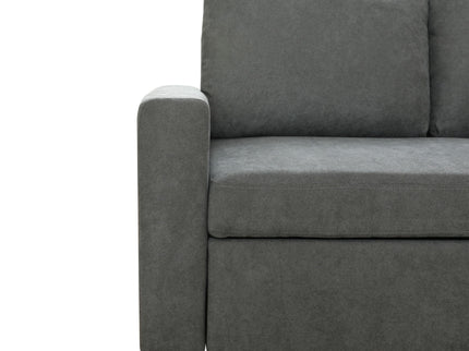 L - Shaped Convertible Sofa Bed With Storage Chaise