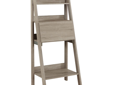Computer Desk For Home Office, Laptop, Leaning, Storage Shelves