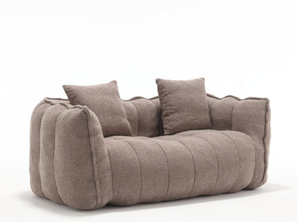 Cozy Beanbag Chair With High Resilience Foam Core For 2