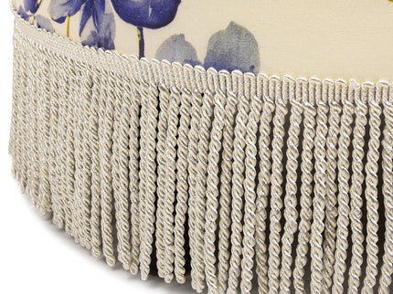 Yolanda - Round Upholstered Accent Ottoman