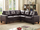 Dark Brown / Faux Leather